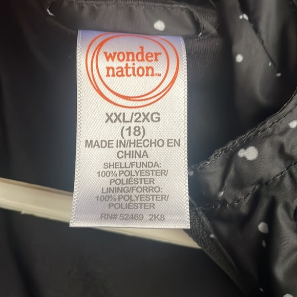 Slightly warm rain jacket, size 2XL (18) in kids - Picture 8 of 8